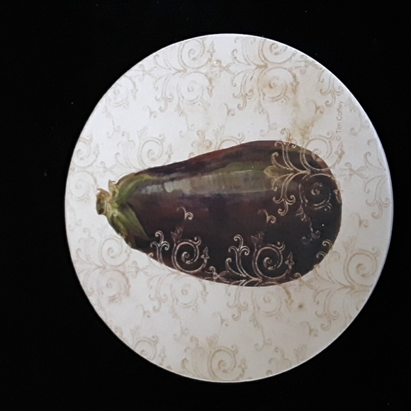 Counter Art - Absorbent Coasters - Vegetables - set of 4 - Picture 5 of 8